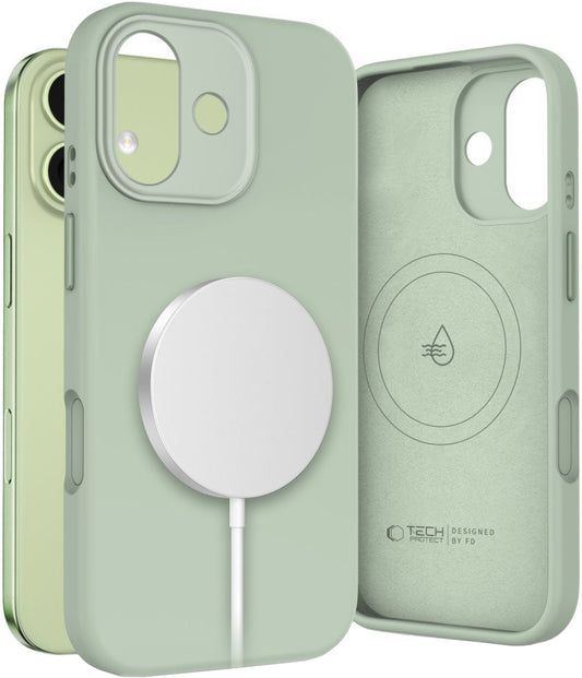 MagSafe-deksel for Apple iPhone 17, Tech-Protect, Uniq, Grønn