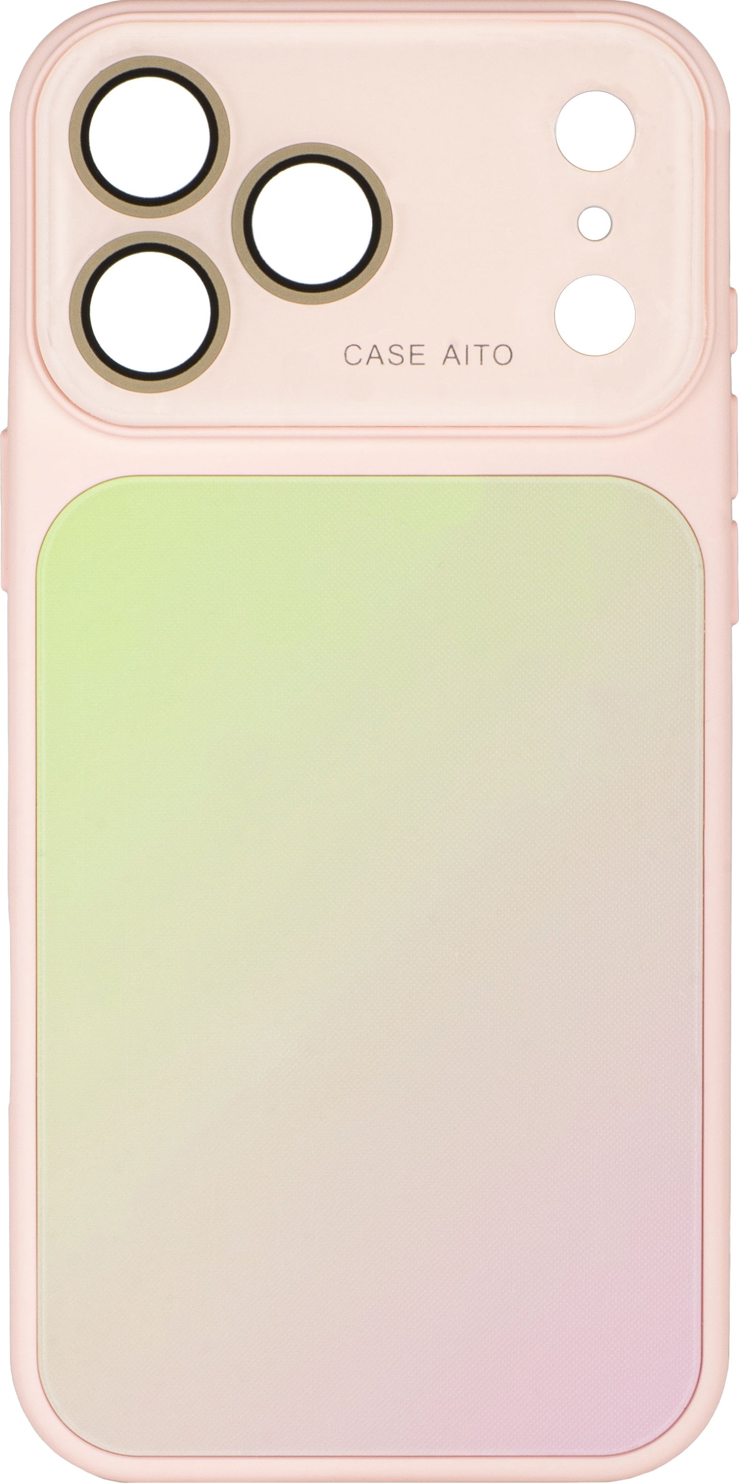MagSafe-deksel for Apple iPhone 17 Pro Max, OEM, Gradient, Rosa Grønn