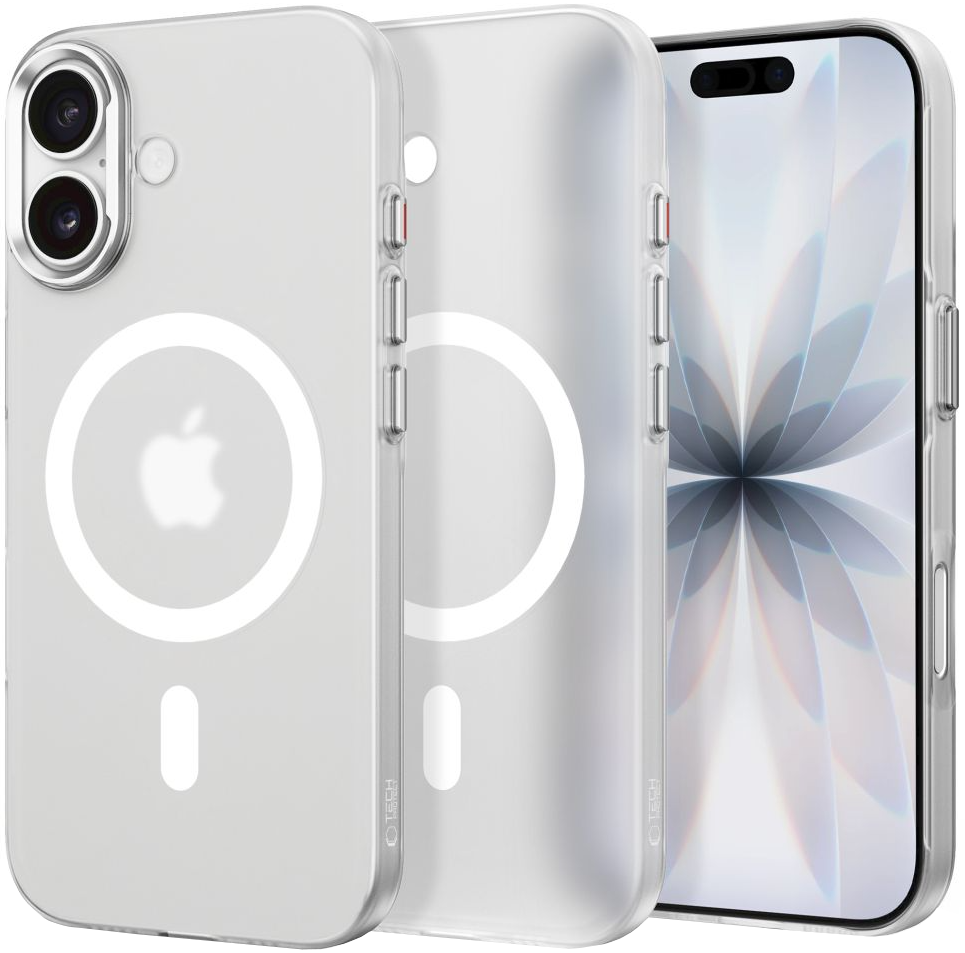 MagSafe-deksel for Apple iPhone 17, Tech-Protect, MagZero, Matt hvit