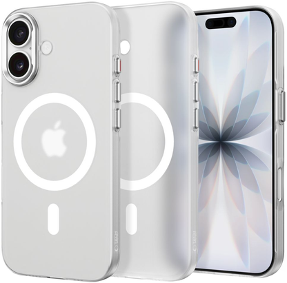 MagSafe-deksel for Apple iPhone 17, Tech-Protect, MagZero, Matt hvit