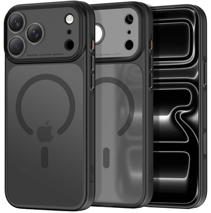 MagSafe-deksel for Apple iPhone 18 Pro Max / 17 Pro Max, Tech-Protect, MagPrime CC, Matt svart