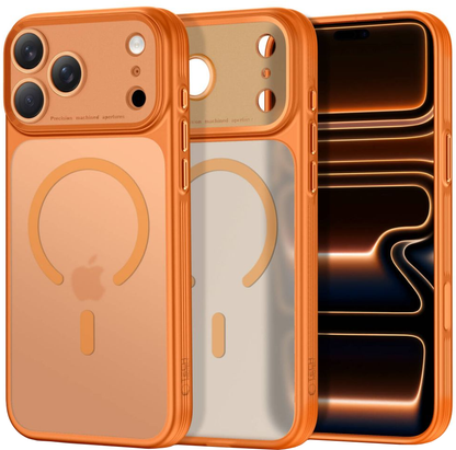 MagSafe-deksel for Apple iPhone 18 Pro Max / 17 Pro Max, Tech-Protect, MagPrime CC, Matt Oransje