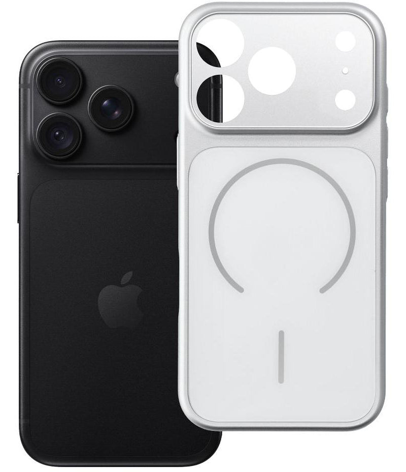 MagSafe-deksel til Apple iPhone 18 Pro / 17 Pro, OEM, Make 18, sølvfarget