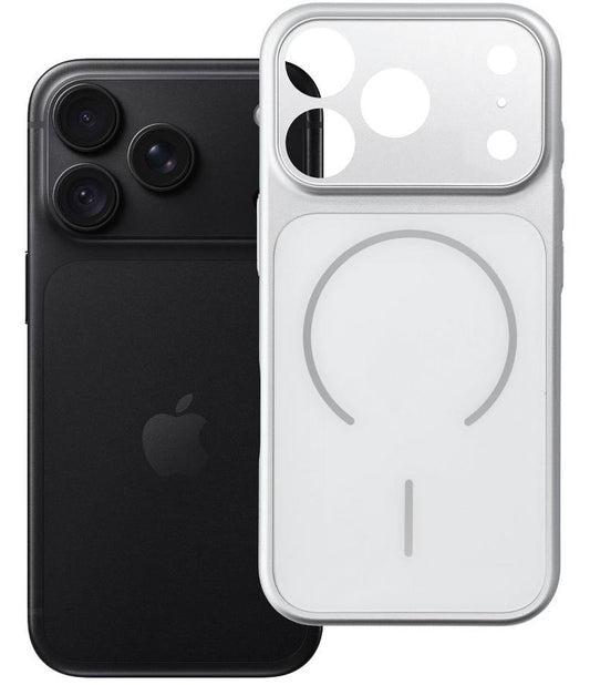 MagSafe-deksel til Apple iPhone 18 Pro / 17 Pro, OEM, Make 18, sølvfarget