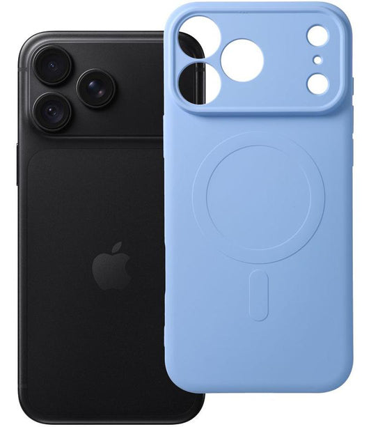 MagSafe-deksel til Apple iPhone 18 Pro Max / 17 Pro Max, OEM, Silicone Mag, blå