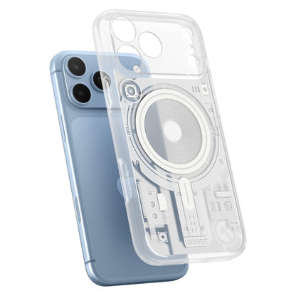 MagSafe-deksel til Apple iPhone 18 Pro Max / 17 Pro Max, Spigen, C11 Ultra Hybrid MagFit Element, hvit ACS12307