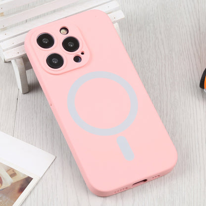 MagSafe-deksel for Apple iPhone 15 Pro, OEM, flytende silikon, rosa