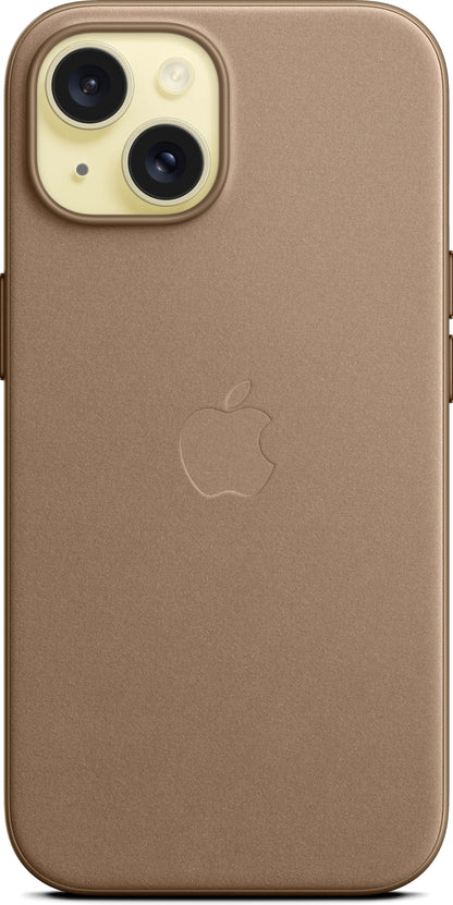 MagSafe-deksel for Apple iPhone 15, FineWoven, Brun MT3C3ZM/A