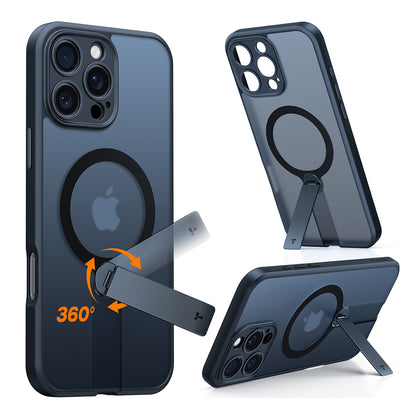 MagSafe-deksel for Apple iPhone 16 Pro Max, Torras, Pstand Spin, Svart