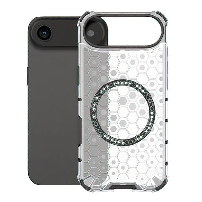 MagSafe-deksel for Apple iPhone 17 Air, Techsuit, HoneyComb Shield, Hvit