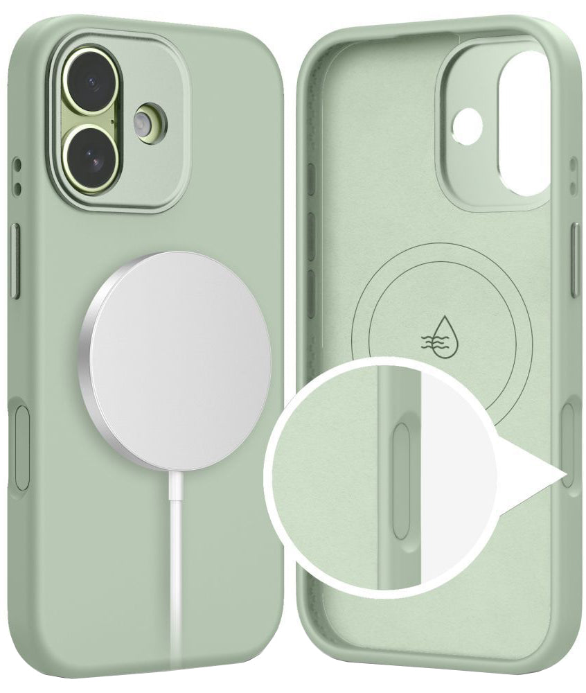 MagSafe-deksel for Apple iPhone 17, Tech-Protect, Uniq, Grønn
