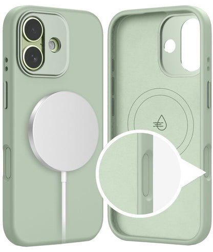 MagSafe-deksel for Apple iPhone 17, Tech-Protect, Uniq, Grønn