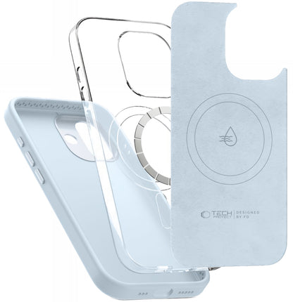 MagSafe-deksel for Apple iPhone 17, Tech-Protect, Uniq, Blå