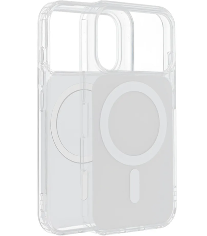 MagSafe-deksel for Apple iPhone 17e / 16e, OEM, Clear Fusion Mag Cover, Hvit