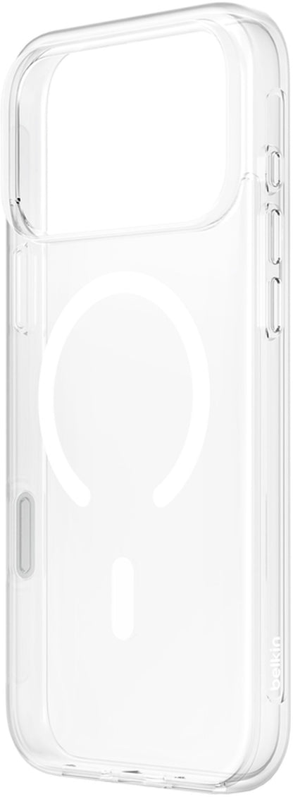 MagSafe-deksel for Apple iPhone 17 Pro Max, Belkin, SheerForce Clear, Transparent MSA032hqCL