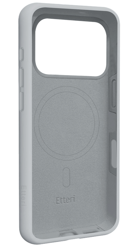 MagSafe-deksel for Apple iPhone 18 Pro Max / 17 Pro Max, Etteri, Silicone Mag, Grå