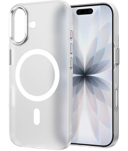 MagSafe-deksel for Apple iPhone 17, Tech-Protect, MagZero, Matt hvit