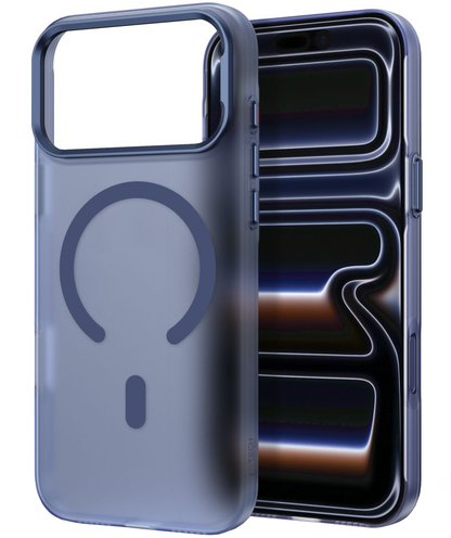 MagSafe-deksel for Apple iPhone 18 Pro / 17 Pro, Tech-Protect, MagZero, Matt Marineblå
