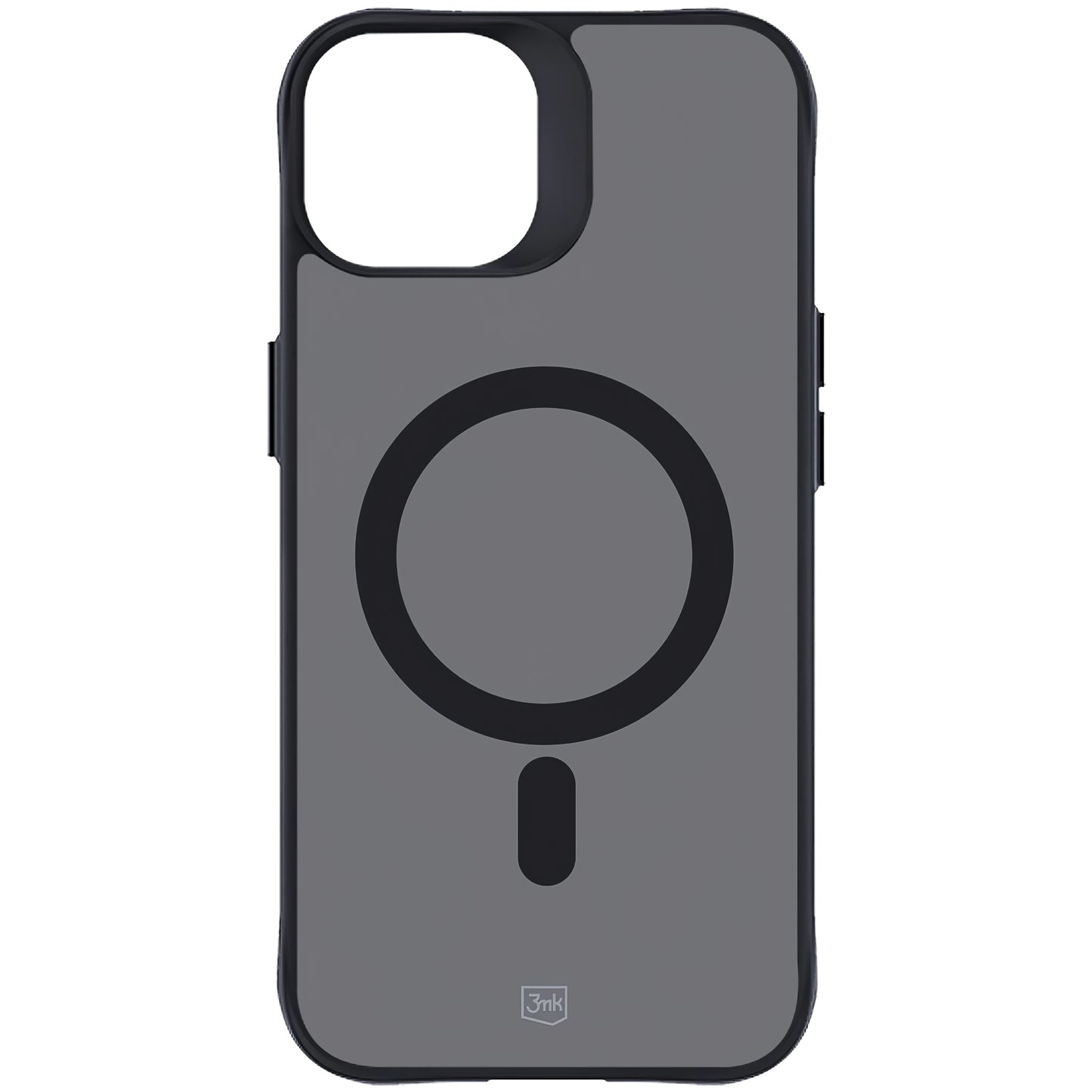 MagSafe-deksel for Apple iPhone 15, 3MK, Smoke MagCase, Svart