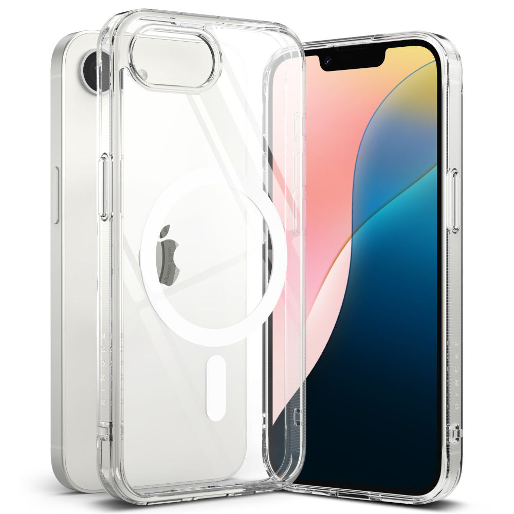 MagSafe deksel for Apple iPhone 16e, Ringke, Fusion, Gjennomsiktig