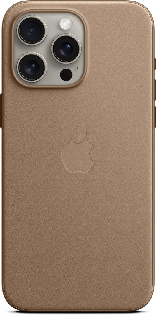 MagSafe-deksel for Apple iPhone 15 Pro Max, FineWoven, Brun MT4W3ZM/A