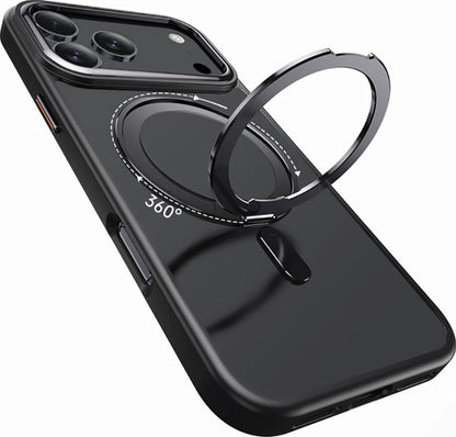 MagSafe-deksel for Apple iPhone 17 Pro, Tech-Protect, MagRing, Svart