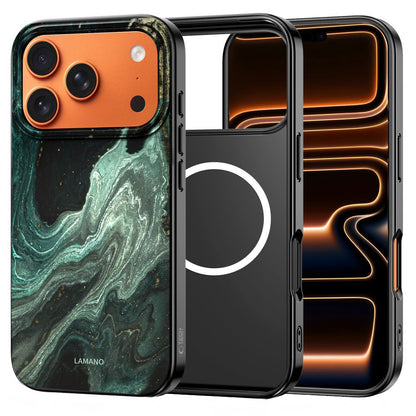 MagSafe-deksel for Apple iPhone 17 Pro Max, Tech-Protect, Lamano Aura, Grønn