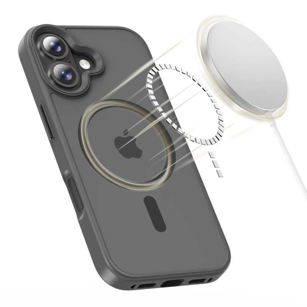 MagSafe-deksel for Apple iPhone 17, Tech-Protect, Magmat, Matt grå