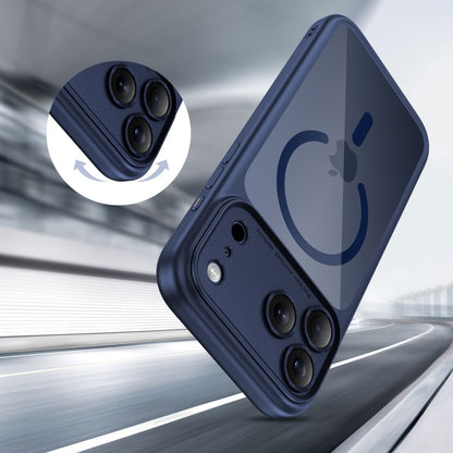 MagSafe-deksel for Apple iPhone 17 Pro Max, Tech-Protect, MagPeak, Marineblå