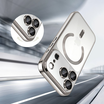 MagSafe-deksel for Apple iPhone 17 Pro, Tech-Protect, Magflex, Sølv