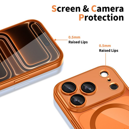 MagSafe-deksel for Apple iPhone 17 Pro, Tech-Protect, Magflex, Oransje