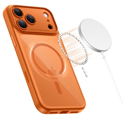 MagSafe-deksel for Apple iPhone 17 Pro, Tech-Protect, MagPeak, Oransje