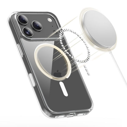 MagSafe-deksel for Apple iPhone 17 Pro, Tech-Protect, Flexair Hybrid CC, Gjennomsiktig