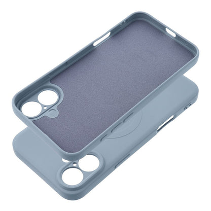 MagSafe-deksel for Apple iPhone 17e / 16e, OEM, Silicone Mag, Blå