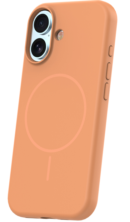 MagSafe-deksel for Apple iPhone 17, OEM, Silicone Thin, Oransje
