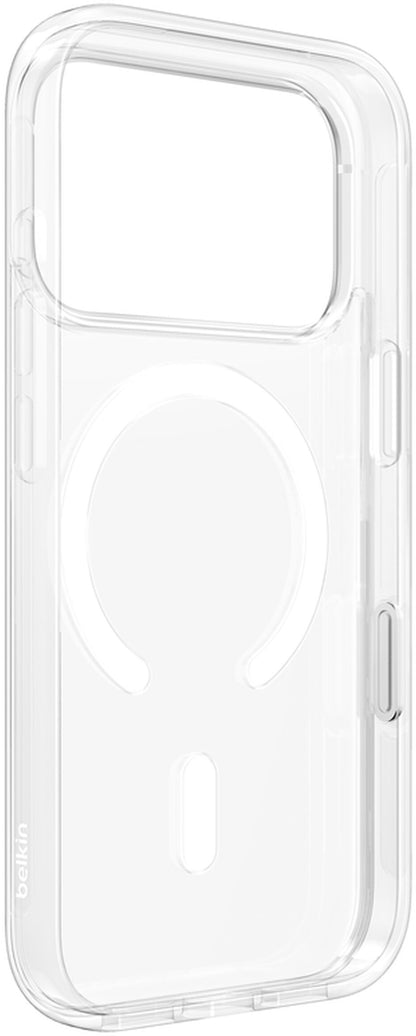 MagSafe-deksel for Apple iPhone 17 Pro, Belkin, SheerForce Clear, Transparent MSA031hqCL