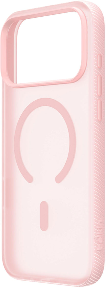MagSafe-deksel for Apple iPhone 17 Pro, Belkin, SheerForce Grip, Rosa MSA035hqPK