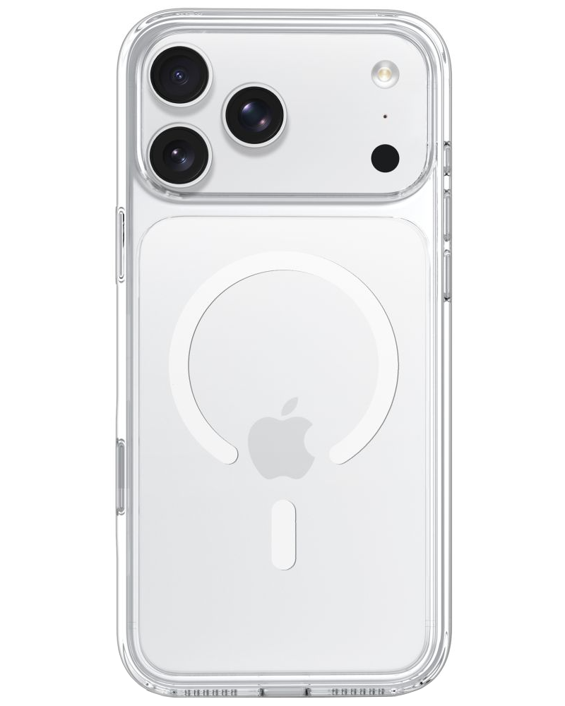 MagSafe-deksel for Apple iPhone 18 Pro / 17 Pro, Tech-Protect, Flexair Hybrid CC, Transparent