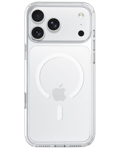 MagSafe-deksel for Apple iPhone 18 Pro / 17 Pro, Tech-Protect, Flexair Hybrid CC, Transparent