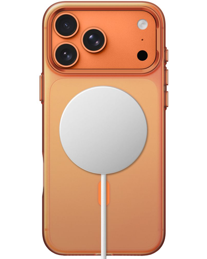MagSafe-deksel for Apple iPhone 18 Pro Max / 17 Pro Max, Tech-Protect, MagZero, Matt Oransje