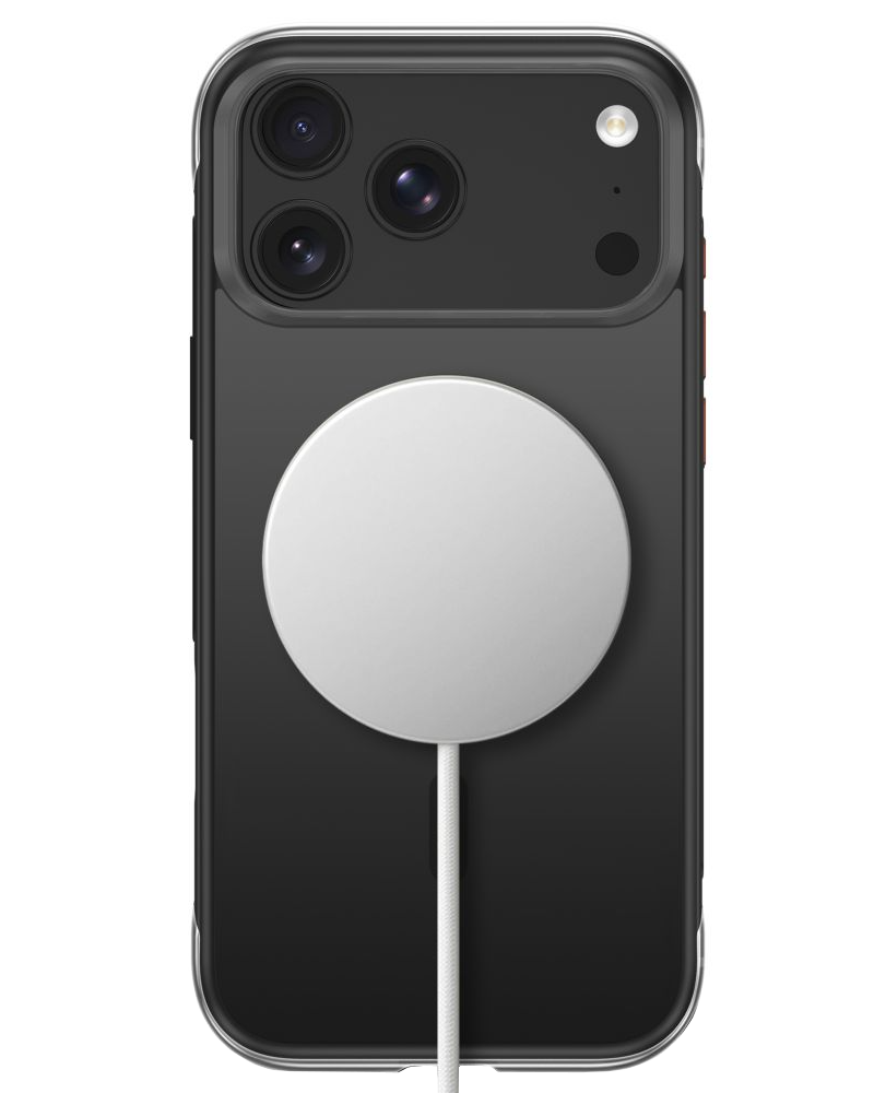 MagSafe-deksel for Apple iPhone 18 Pro / 17 Pro, Tech-Protect, MagAir CC, Matt svart