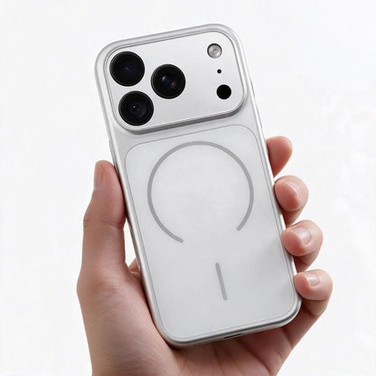 MagSafe-deksel til Apple iPhone 18 Pro / 17 Pro, OEM, Make 18, sølvfarget
