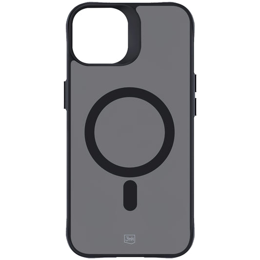 MagSafe-deksel for Apple iPhone 14 / 13, 3MK, Smoke MagCase, Svart