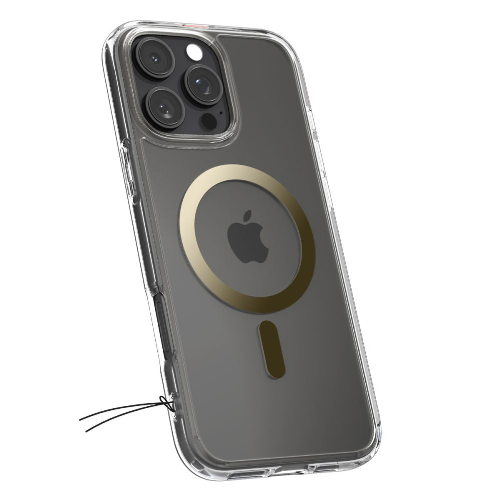 MagSafe-deksel for Apple iPhone 16 Pro Max, Spigen, Ultra Hybrid, Gull ACS08001