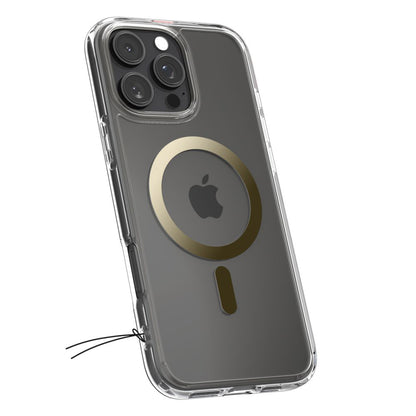 MagSafe-deksel for Apple iPhone 16 Pro Max, Spigen, Ultra Hybrid, Gull ACS08001