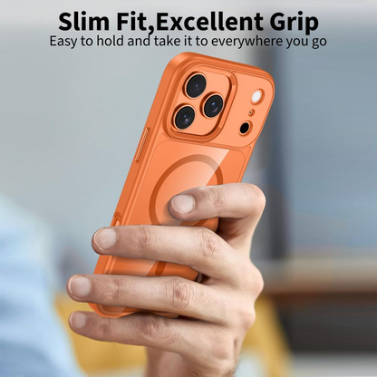 MagSafe-deksel for Apple iPhone 17 Pro Max, Tech-Protect, Magmat, Oransje