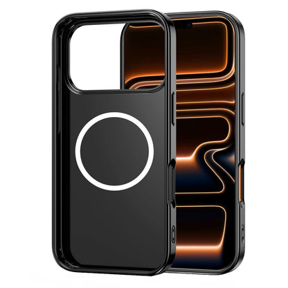 MagSafe-deksel for Apple iPhone 17 Pro Max, Tech-Protect, Lamano Velvet Night, Svart