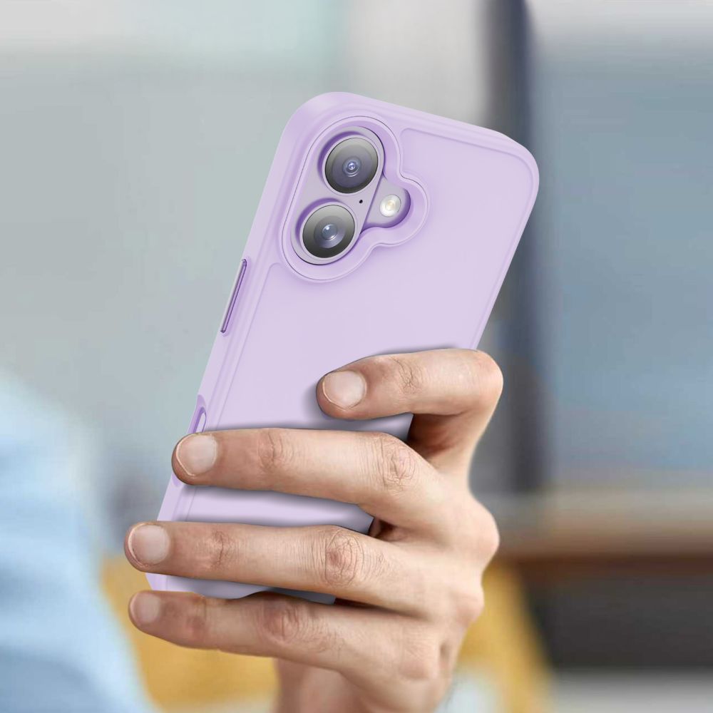 Deksel for Apple iPhone 17, Tech-Protect, Magmat, Lilla Matt