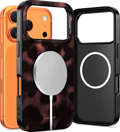 MagSafe-deksel for Apple iPhone 17 Pro Max, Tech-Protect, Lamano Panther, Svart