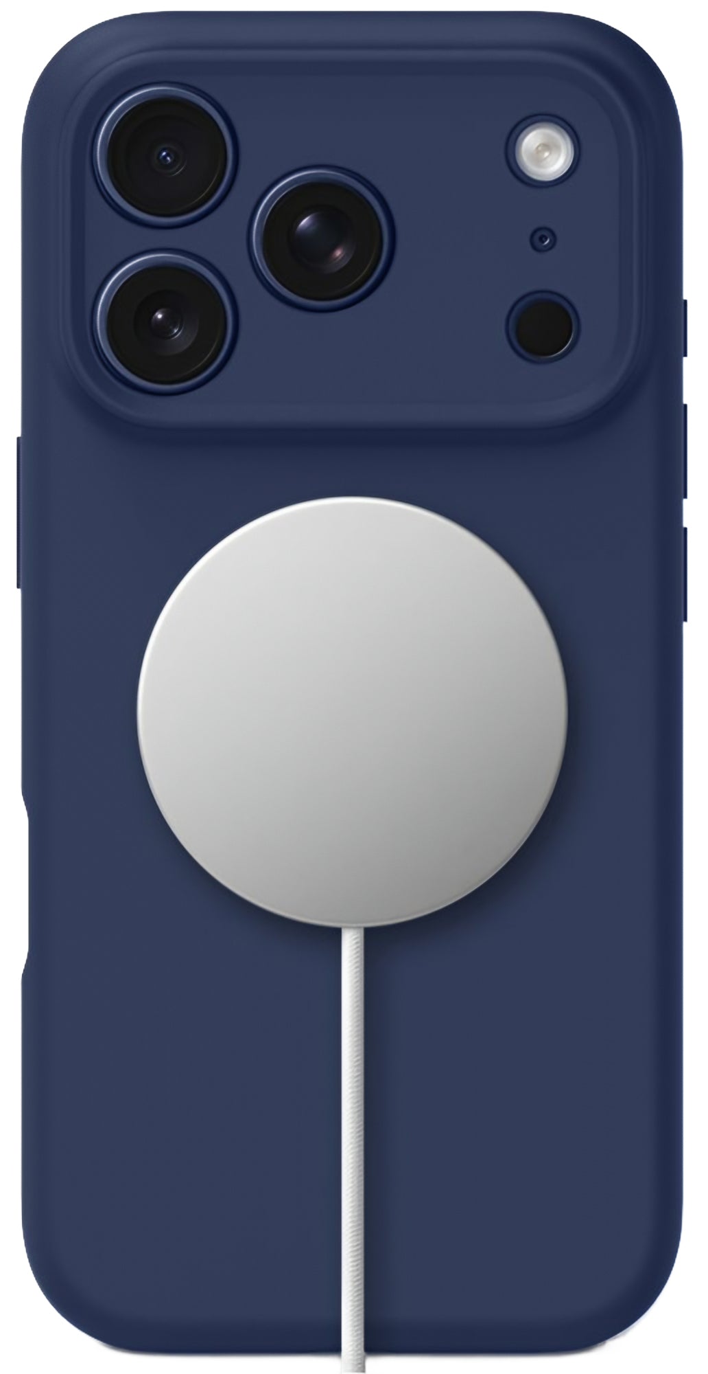 MagSafe-deksel for Apple iPhone 17 Pro, Tech-Protect, Silikon, Marineblå